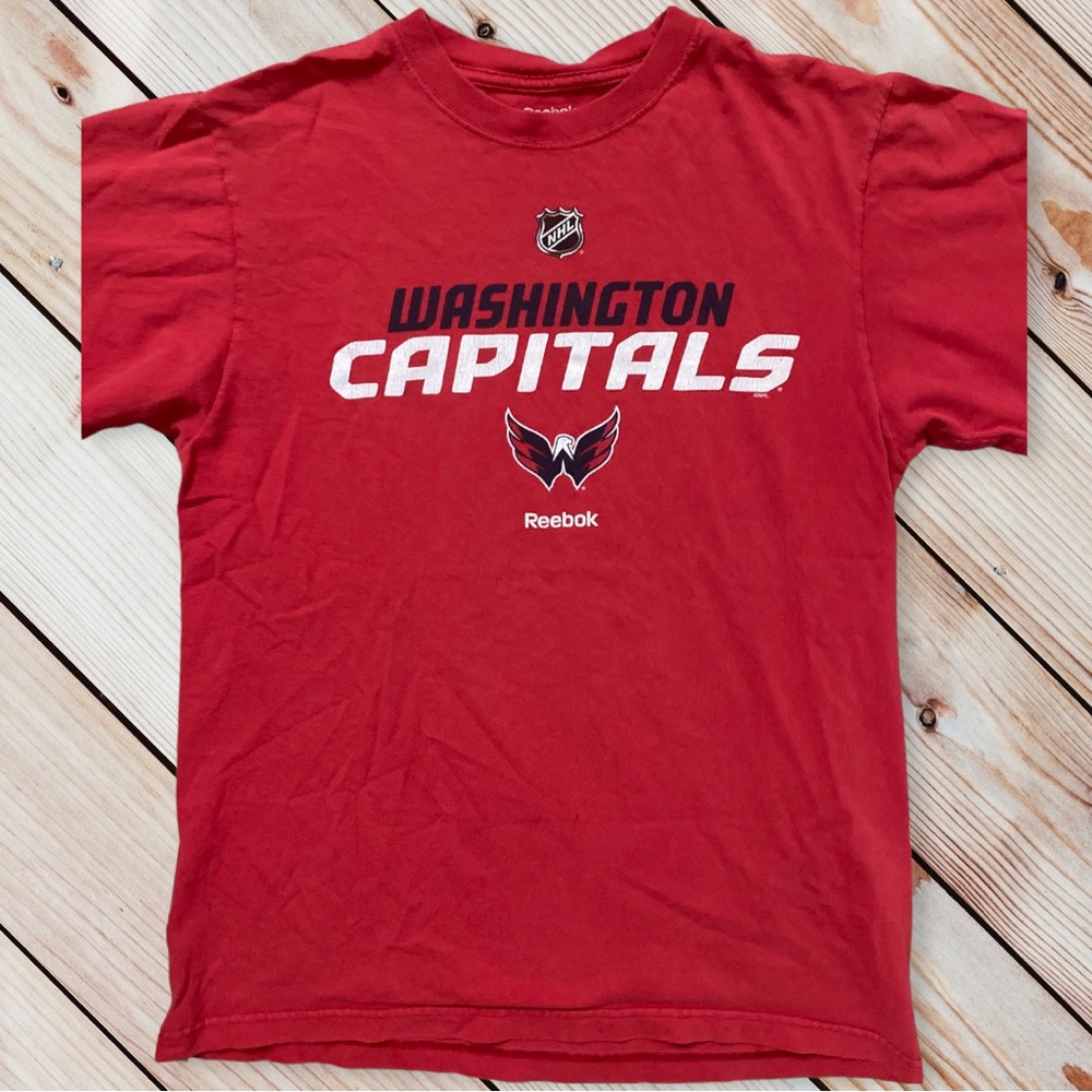 VINTAGE REEBOK WASHINGTON CAPITALS TEE SHIRT